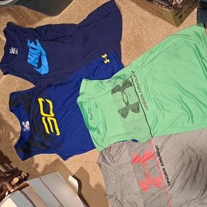 4 Boys Youth L Under Armour/ Nike